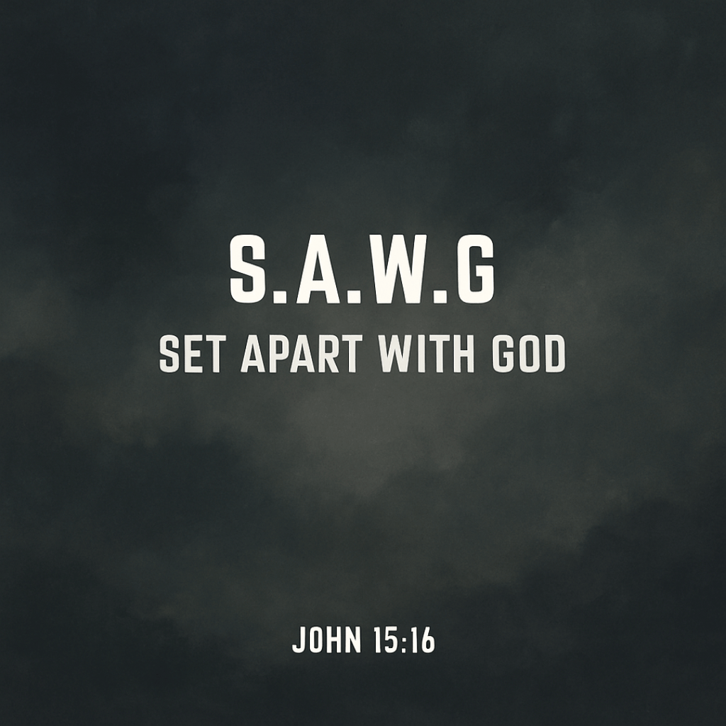 S.A.W.G - Set Apart With God Journal