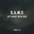 S.A.W.G - Set Apart With God Journal